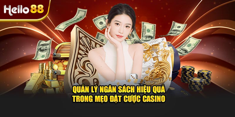 Kế hoạch chia nhỏ vốn để kéo dài thời gian trong mẹo đặt cược casino