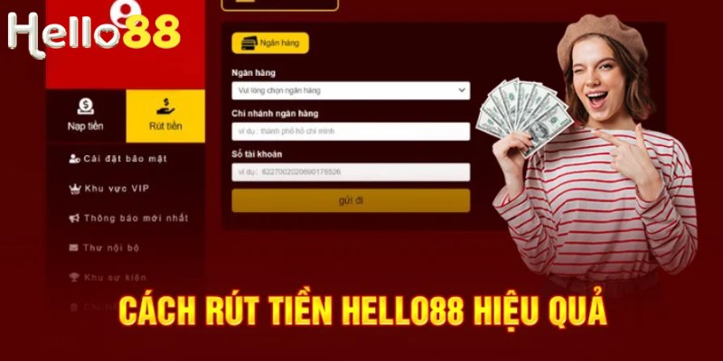 Thiết lập mật khẩu rút tiền bảo vệ tài sản cho thành viên Hello88